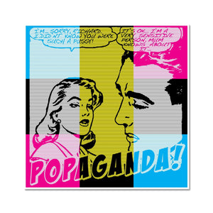 Popaganda Pop Art Vintage Comics 01 CMYK C Type Pimamour Exclusive Sarcastic & Ironic Lichtenstein-Like Design Pimamour