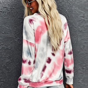 Drop Shoulder Tie Dye  Tee Pimamour