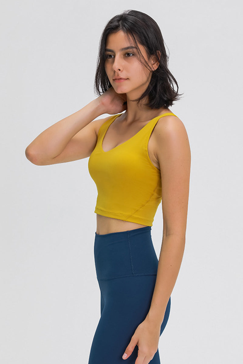 Scoop Back Sports Bra Pimamour