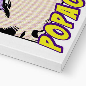 Popaganda Pop Art Vintage Comics 03 Canvas Pimamour Exclusive Sarcastic & Ironic Lichtenstein-Like Design Pimamour