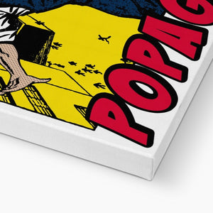 Popaganda Pop Art Vintage Comics 13 Canvas Pimamour Exclusive Sarcastic & Ironic Lichtenstein-Like Design Pimamour