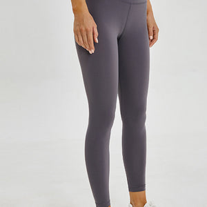 Wide Seamless Band Waist Sports Leggings Pimamour