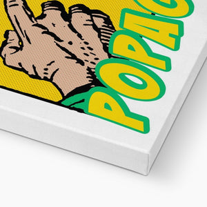 Popaganda Pop Art Vintage Comics 12 Canvas Pimamour Exclusive Sarcastic & Ironic Lichtenstein-Like Design Pimamour