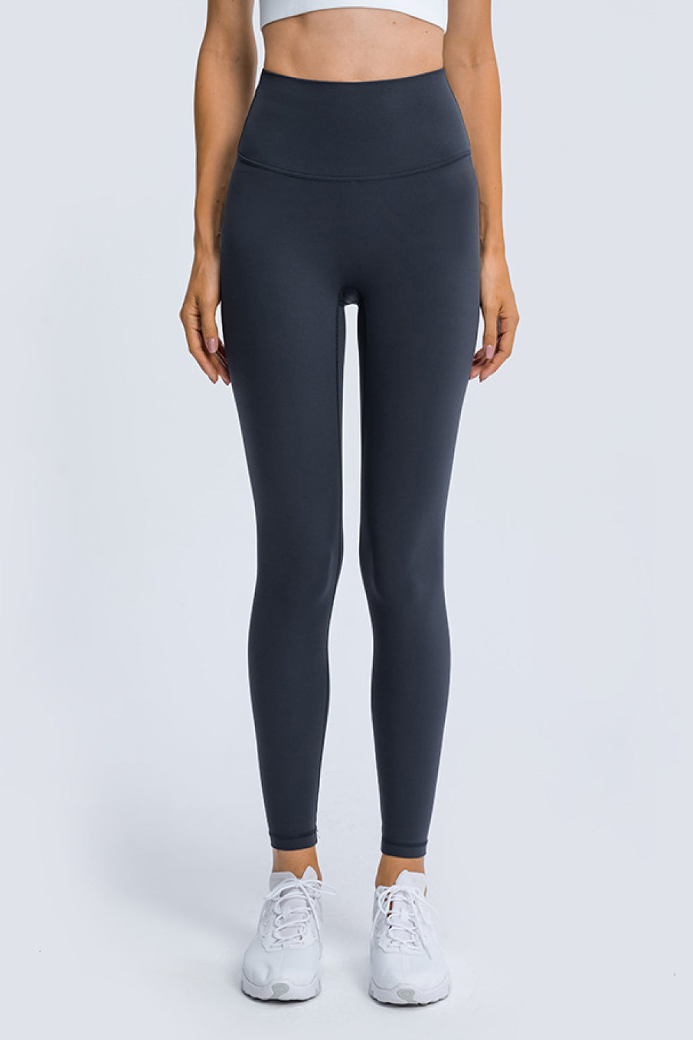 High Rise Ankle Length Yoga Leggings Pimamour