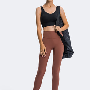 High Rise Ankle Length Yoga Leggings Pimamour