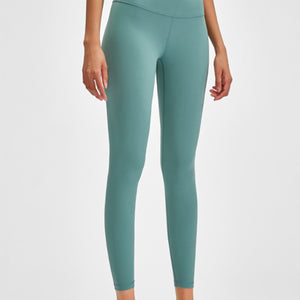 Wide Seamless Band Waist Sports Leggings Pimamour