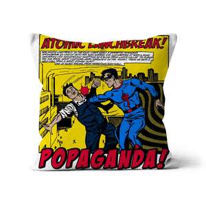 Popaganda Popart 13 vintage comic art Lichtenstein style: all sarcastic & ironic art on  Cushion Pimamour