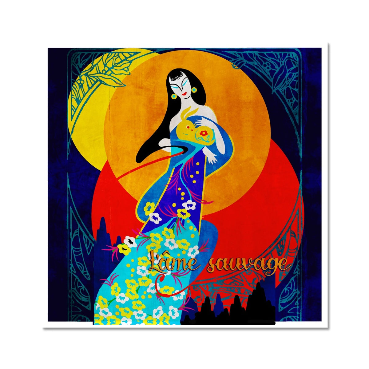 06 - Chinese Paper Cutouts & Tales C-Type Print Pimamour Exclusive Inspired by Asian Traditional Art Pimamour