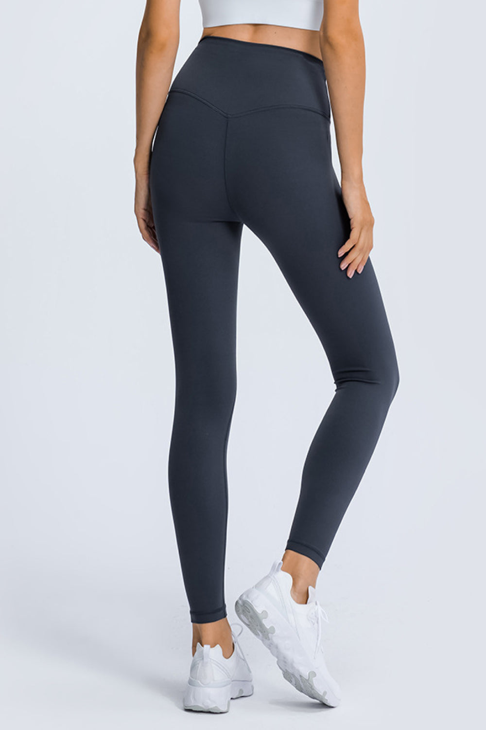 High Rise Ankle Length Yoga Leggings Pimamour