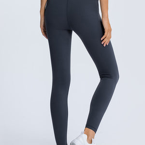 High Rise Ankle Length Yoga Leggings Pimamour