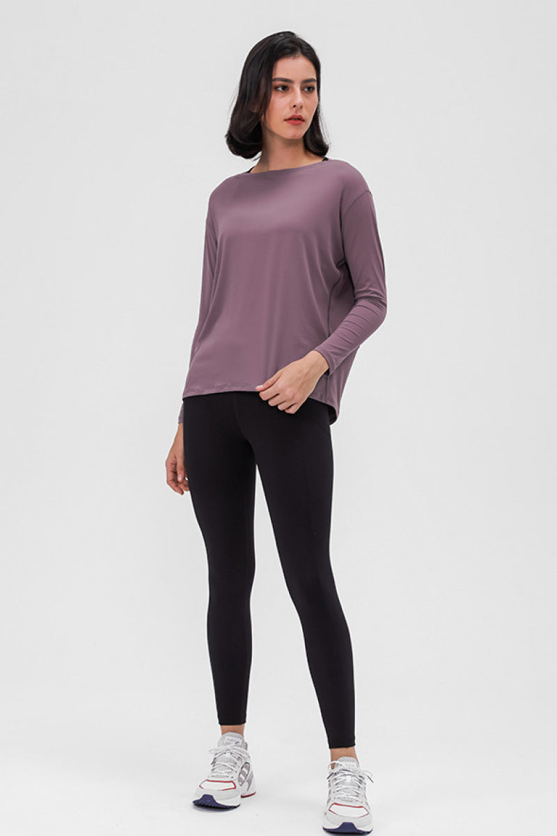 Loose Fit Active Top Pimamour