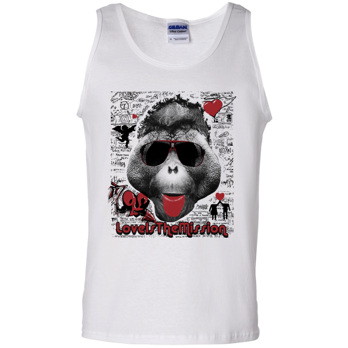 Animal Street Urban Art Graffiti - Funny Fauna  09 Tee&Tank Men/Unisex Pimamour