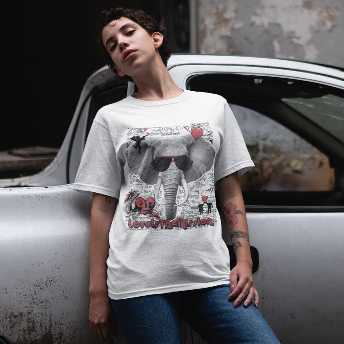 Animal Street Urban Art Graffiti - Funny Fauna  10 Tee&Tank Lady Pimamour