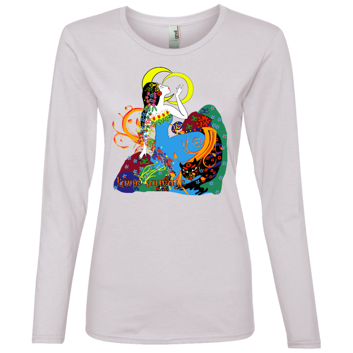 Asian Chinese Folk Culture - Paper Cut Art 02 Tee&Tank Lady Pimamour