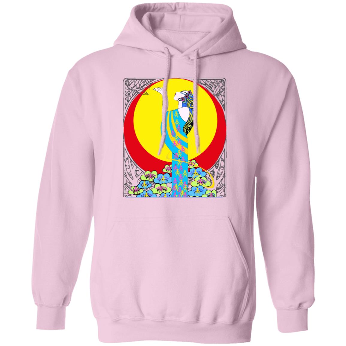 Asian Chinese Folk Culture - Paper Cut Art 11 Lt Hoodies Ladies&Men Pimamour