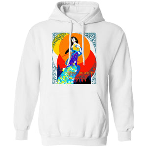 Asian Chinese Folk Culture - Paper Cut Art 16 Lt Hoodie Ladies&Men Pimamour