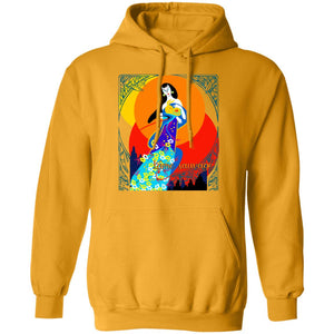 Asian Chinese Folk Culture - Paper Cut Art 16 Lt Hoodie Ladies&Men Pimamour