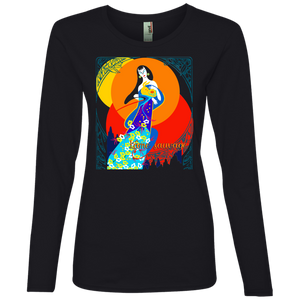 Asian Chinese Folk Culture - Paper Cut Art 16 Tee&Tank Lady Pimamour