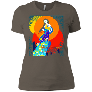 Asian Chinese Folk Culture - Paper Cut Art 16 Tee&Tank Lady Pimamour