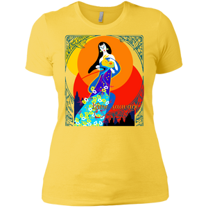 Asian Chinese Folk Culture - Paper Cut Art 16 Tee&Tank Lady Pimamour