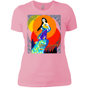 Asian Chinese Folk Culture - Paper Cut Art 16 Tee&Tank Lady Pimamour