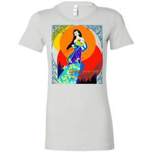 Asian Chinese Folk Culture - Paper Cut Art 16 Tee&Tank Lady Pimamour