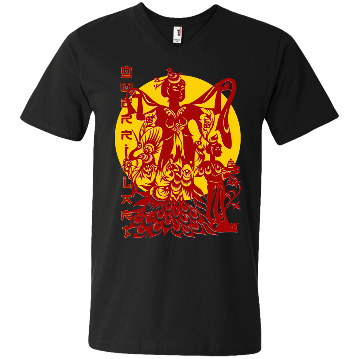 Asian Chinese Folk Culture - Paper Cut Art 17 Tee&Tank Men/Unisex Pimamour