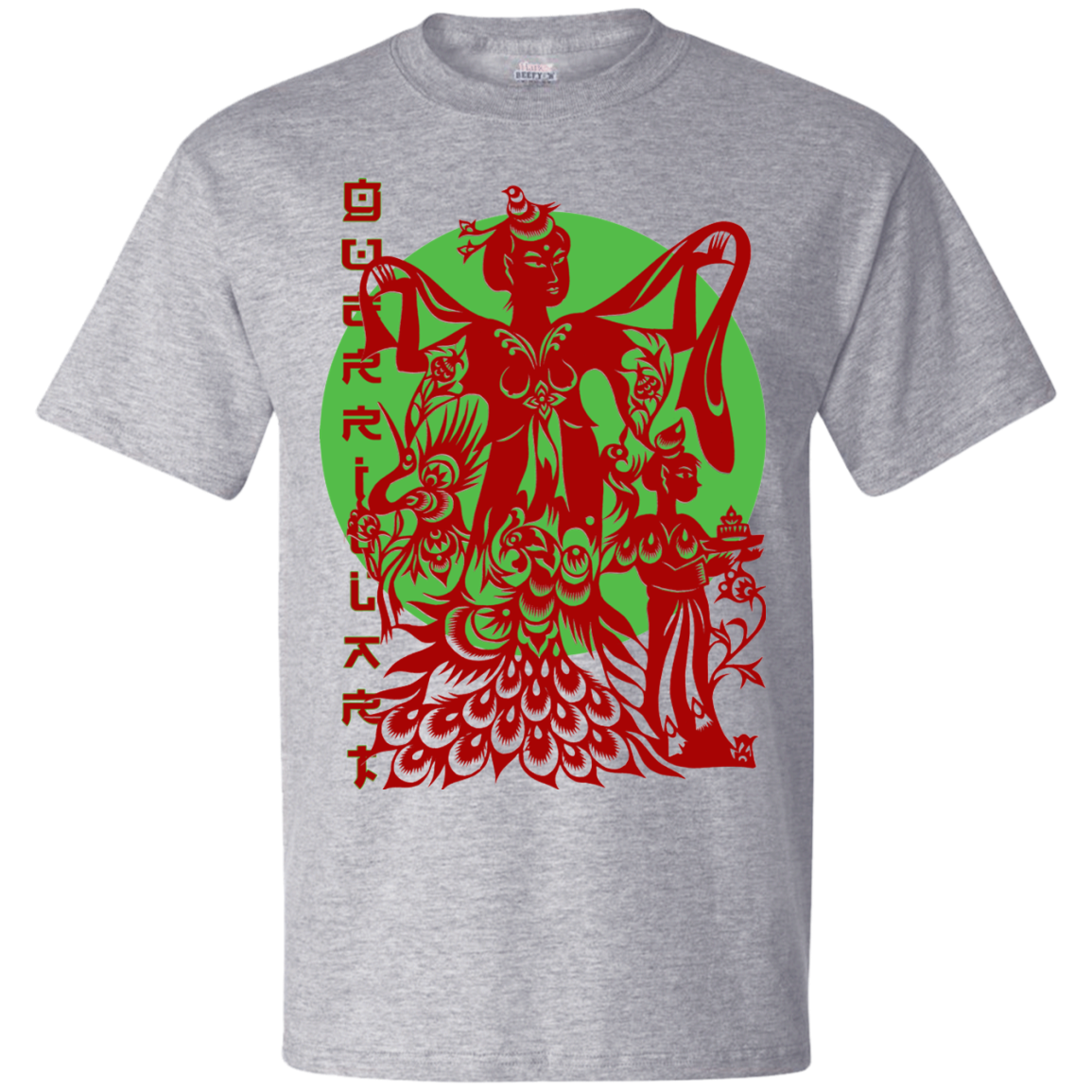 Asian Chinese Folk Culture - Paper Cut Art 17 Tee&Tank Men/Unisex Pimamour