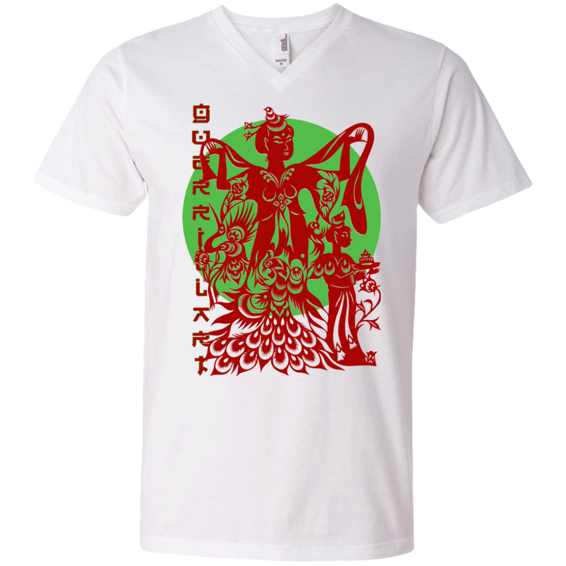 Asian Chinese Folk Culture - Paper Cut Art 17 Tee&Tank Men/Unisex Pimamour