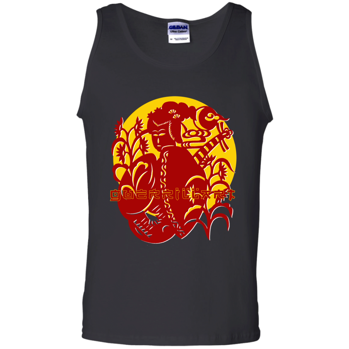 Asian Chinese Folk Culture - Paper Cut Art 33 Tee&Tank Men/Unisex Pimamour