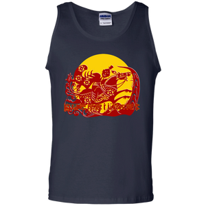 Asian Chinese Folk Culture - Paper Cut Art 34 Tee&Tank Men/Unisex Pimamour