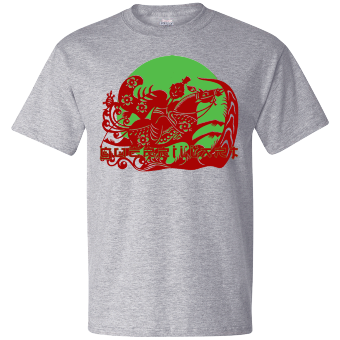 Asian Chinese Folk Culture - Paper Cut Art 34 Tee&Tank Men/Unisex Pimamour