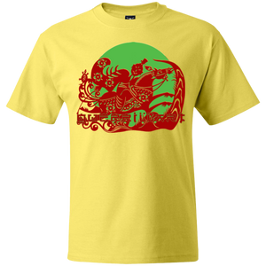 Asian Chinese Folk Culture - Paper Cut Art 34 Tee&Tank Men/Unisex Pimamour