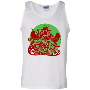 Asian Chinese Folk Culture - Paper Cut Art 35 Tee&Tank Men/Unisex Pimamour