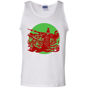 Asian Chinese Folk Culture - Paper Cut Art 36 Tee&Tank Men/Unisex Pimamour