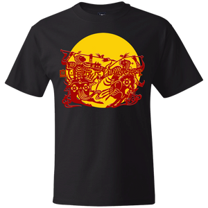 Asian Chinese Folk Culture - Paper Cut Art 37 Tee&Tank Men/Unisex Pimamour