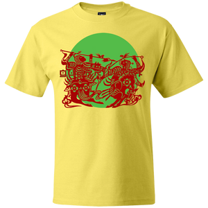 Asian Chinese Folk Culture - Paper Cut Art 37 Tee&Tank Men/Unisex Pimamour