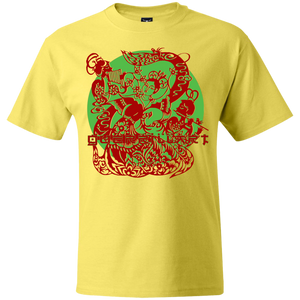 Asian Chinese Folk Culture - Paper Cut Art 39 Tee&Tank Men/Unisex Pimamour