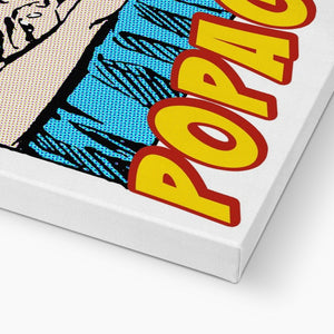 Popaganda Pop Art Vintage Comics 10 Canvas Pimamour Exclusive Sarcastic & Ironic Lichtenstein-Like Design Pimamour