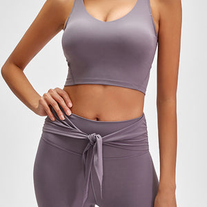 Scoop Back Sports Bra Pimamour