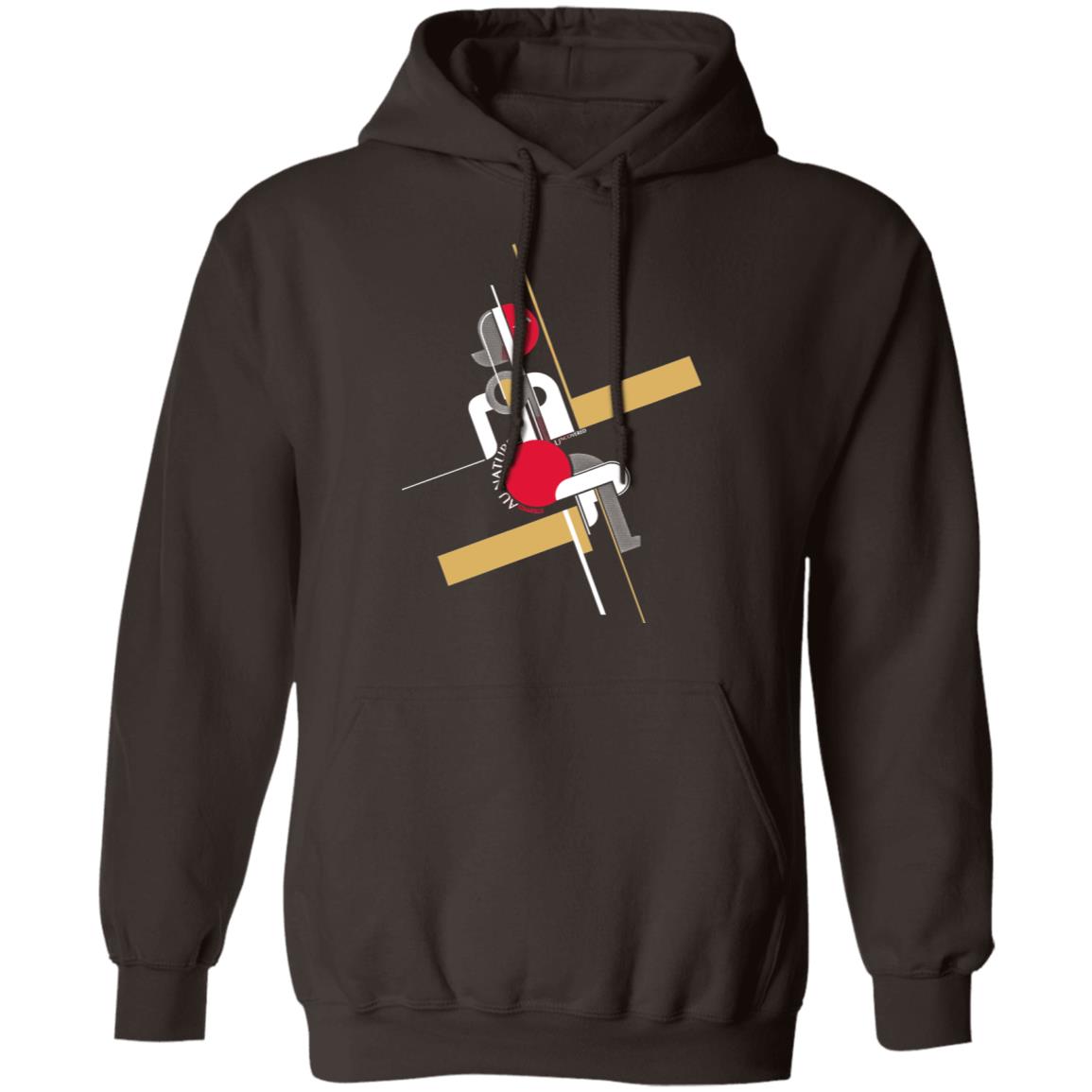 Bauhaus Futurism Art - Art 02 Dk Hoodie Ladies&Men Pimamour