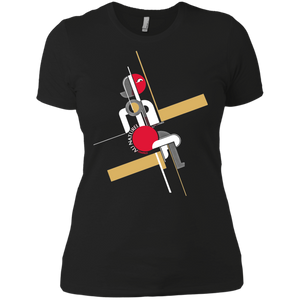 Bauhaus Futurism Art - Art 02 Tee&Tank Lady Pimamour