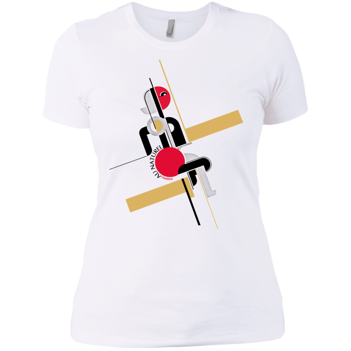 Bauhaus Futurism Art - Art 02 Wh Tee&Tank Lady Pimamour