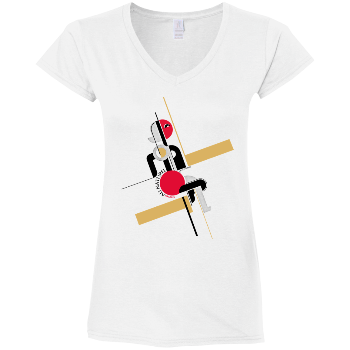 Bauhaus Futurism Art - Art 02 Wh Tee&Tank Lady Pimamour