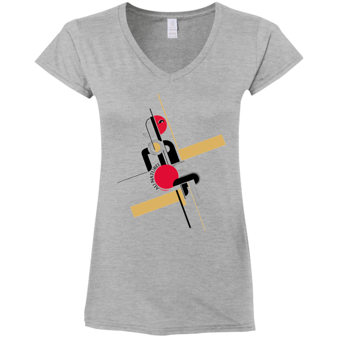 Bauhaus Futurism Art - Art 02 Wh Tee&Tank Lady Pimamour