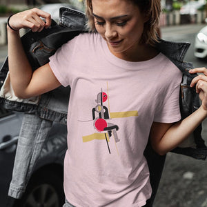 Bauhaus Futurism Art - Art 02 Wh Tee&Tank Lady Pimamour