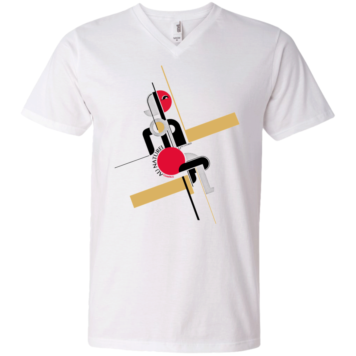 Bauhaus Futurism Art - Art 02 Wh Tee&Tank Men/Unisex Pimamour