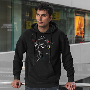 Bauhaus Futurism Art - Art 03 Dk Hoodie Ladies&Men Pimamour