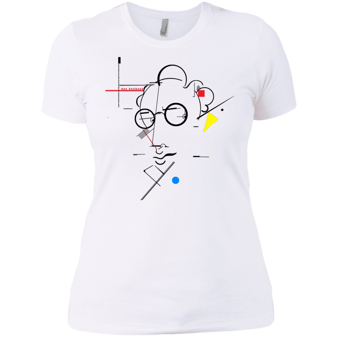 Bauhaus Futurism Art - Art 03 Wh Tee&Tank Lady Pimamour