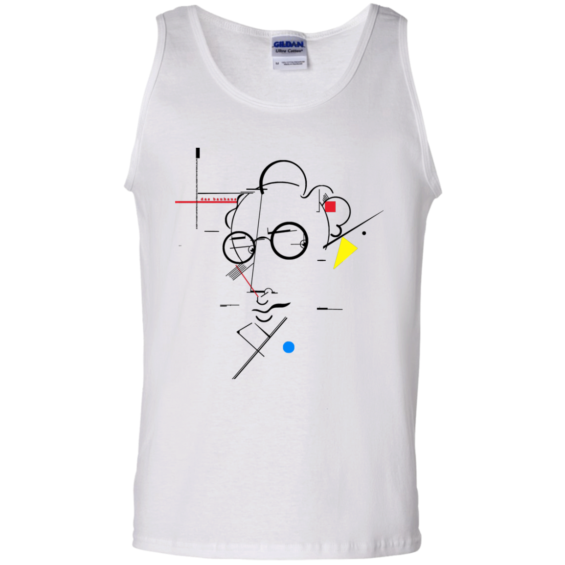 Bauhaus Futurism Art - Art 03 Wh Tee&Tank Men/Unisex Pimamour